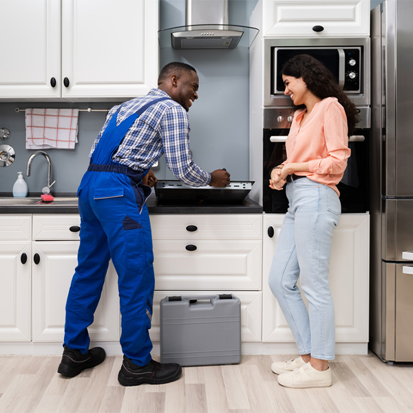 can you provide an estimate for cooktop repair before beginning any work in Westfall Oregon